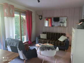Appartement en rez de jardin vue montagne